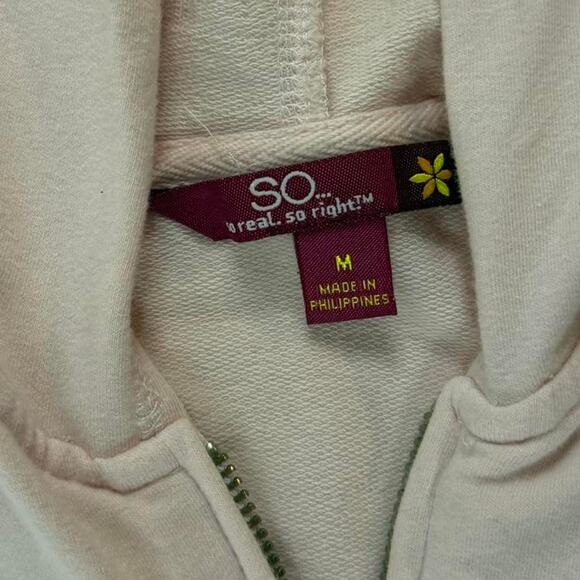 So So Real So Right Vintage Baby Doll Pink Sweater Size M - Picture 3 of 5